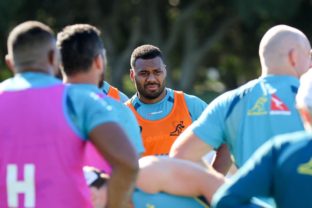 Samu Kerevi is embracing his leadership role. Photo; ARU Media