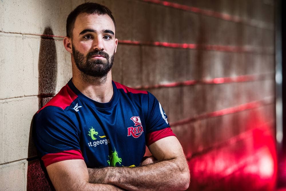 Nick Frisby is making the Reds' nine his own. Photo: ARU Media/Stu Walmsley