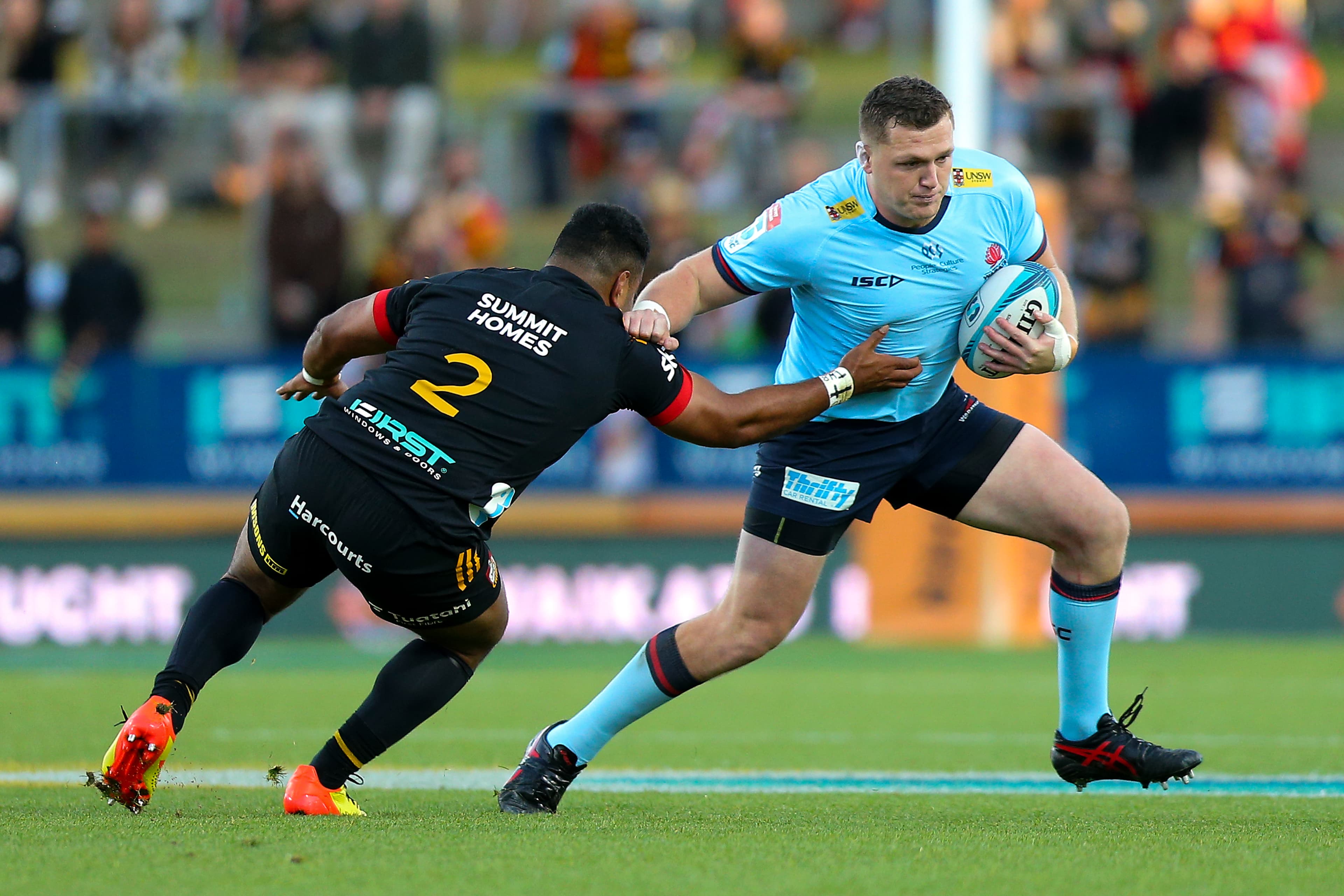 NSW Waratahs and Wallabies prop Angus Bell is looking to channel his World Cup and injury frustrations. Photo: Getty Images