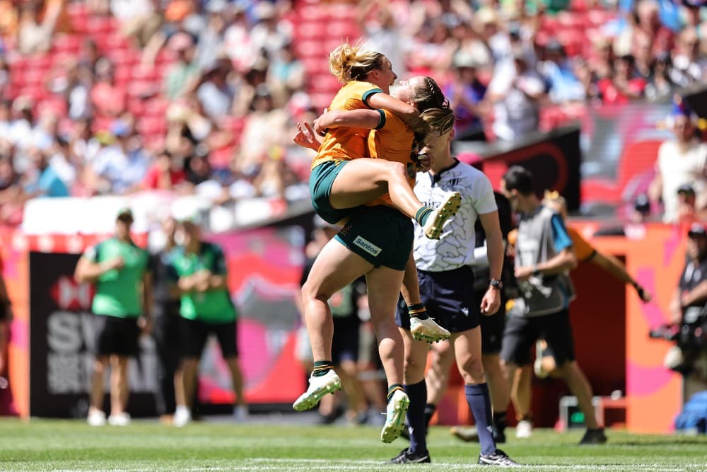 Tia Hinds reflects on her game-winning moment against New Zealand. Photo: World Rugby 