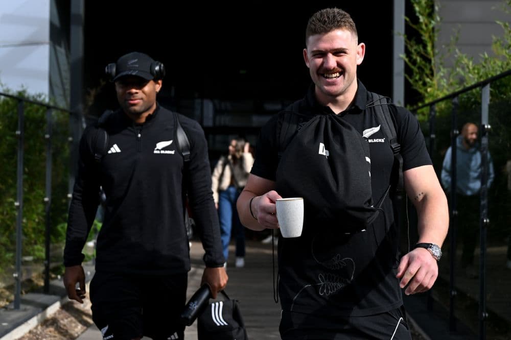 The All Blacks already have their answer to the Springboks 'bomb squad'. Photo: Getty Images