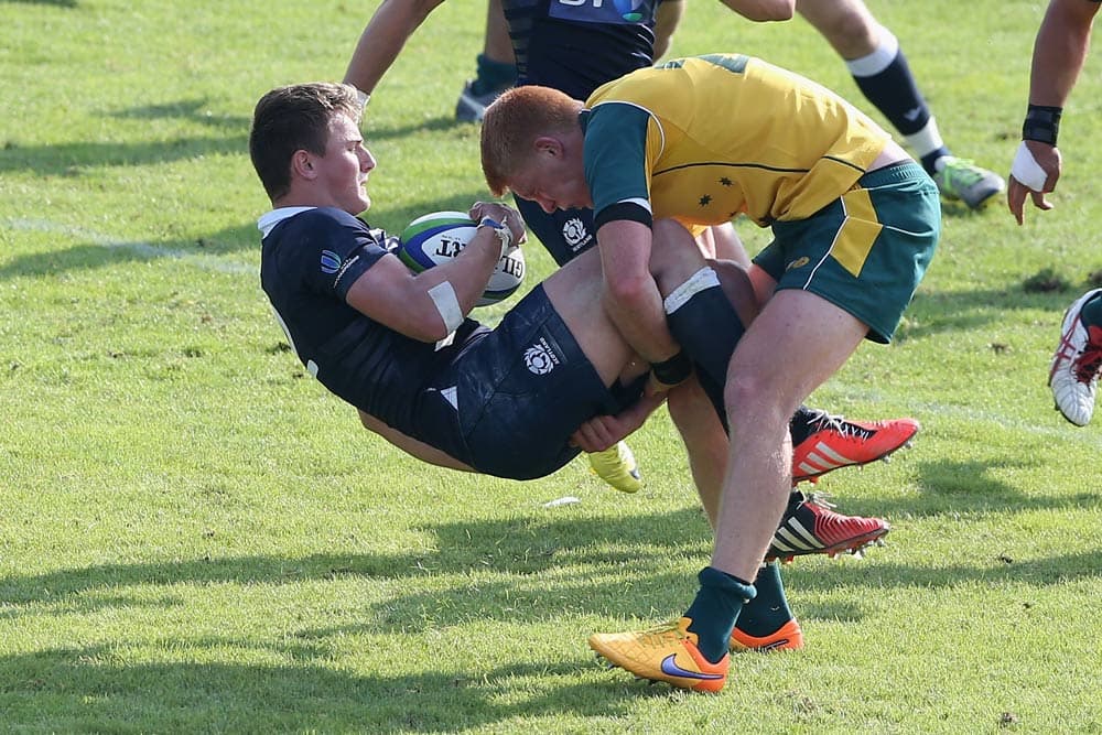 Campbell Magnay says the Aussies need to pose a physical threat against New Zealand. Photo: Getty Images