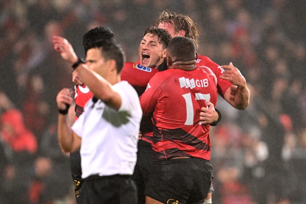 James O'Connor kicked the winning penalty for the Crusaders. Photo: Getty Images