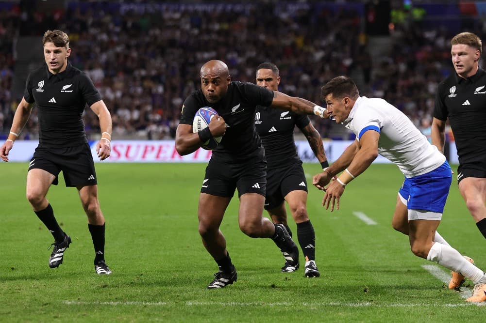 Mark Telea has been dropped by All Blacks coach Ian Foster for disciplinary reasons. Photo: Getty Images