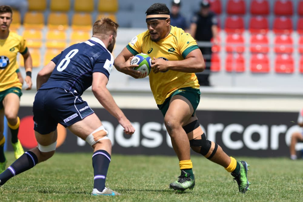 Shambeckler Vui has signed with the Force until the end of 2019. Photo: World Rugby/Levan Verdzeuli