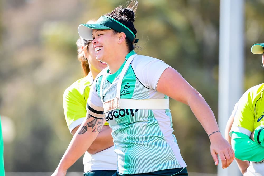 Sarah Riordan will return to the Wallaroos team this weekend. Photo: RUGBY.com.au/Stuart Walmsley