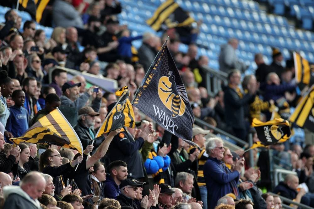 Wasps are the latest English club to be suspended after going into administration. Photo: Getty Images
