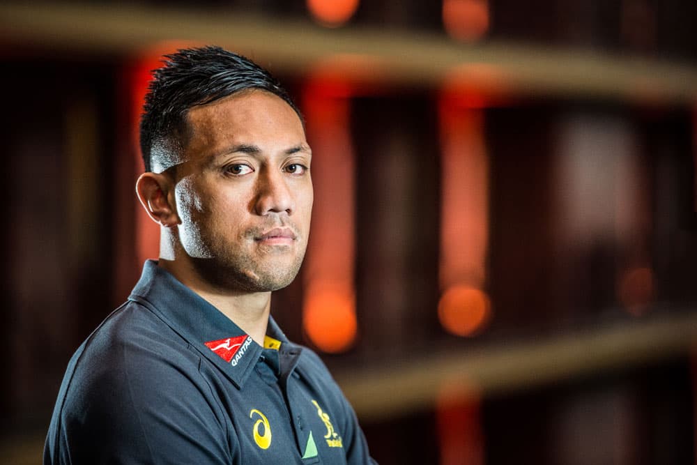New father Christian Lealiifano has had a hectic fortnight. Photo: ARU Media/Stu Walmsley