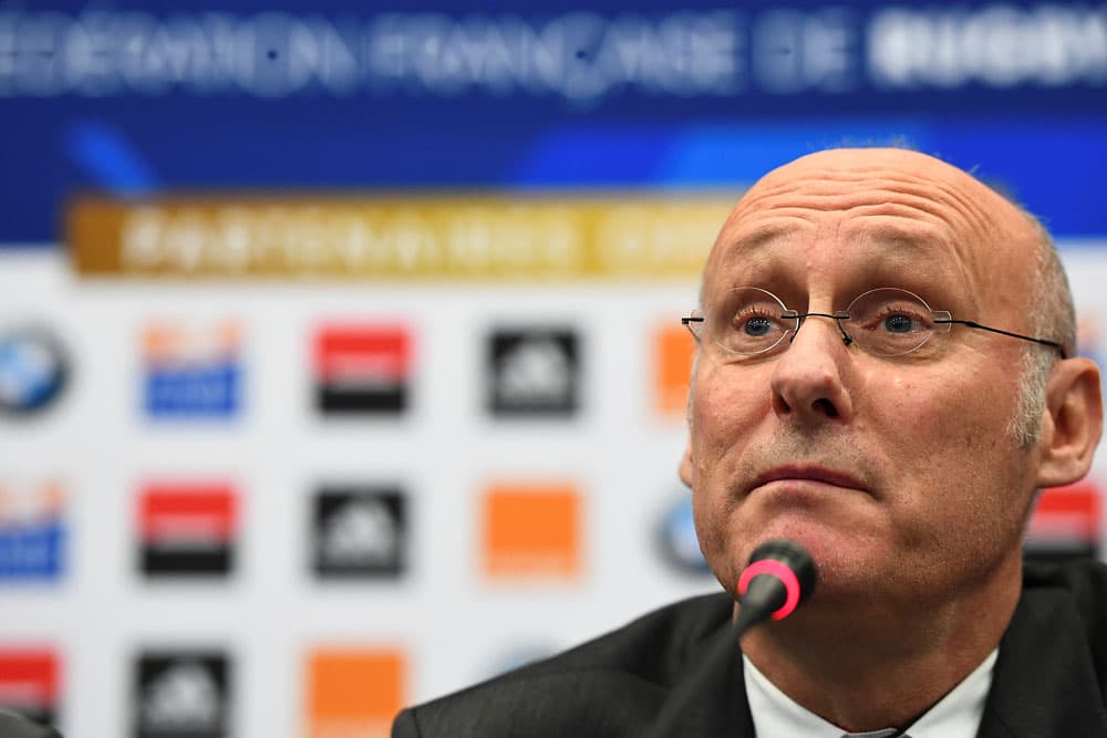 Bernard Laporte hasn't wasted much time in making bold statements as FFR president. Photo: AFP