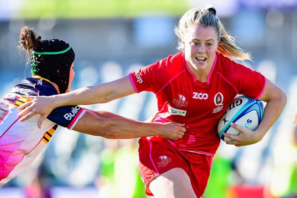Samantha Treherne is a star for Queensland. Photo: RUGBY.com.au/Stuart Walmsley