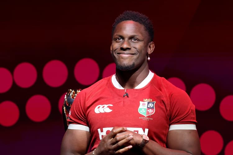 Maro Itoje has been unveiled as Lions captain. Photo: Getty Images