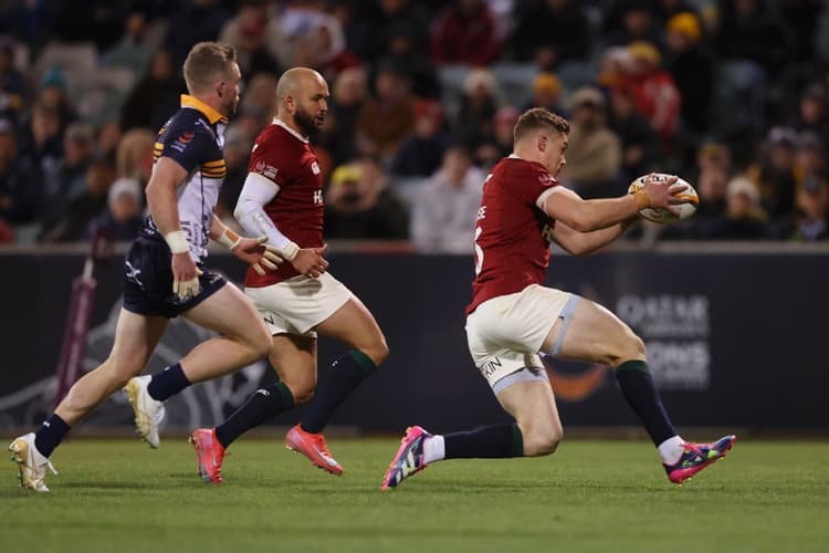 The British & Irish Lions continue their winning ways with a tough win over the ACT Brumbies. Photo: Getty Images