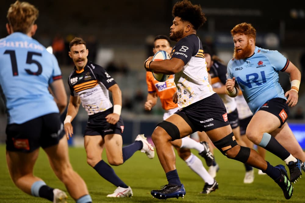 The Brumbies are ready for Tah Week. Photo: Getty Images