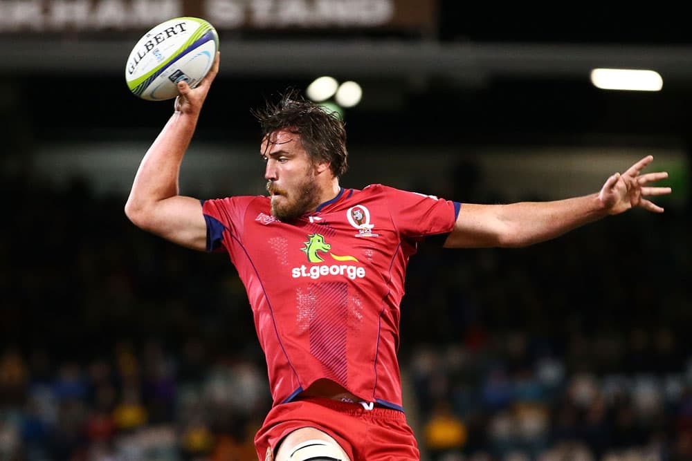 Kane Douglas made his Reds debut last weekend. Photo: Getty Images