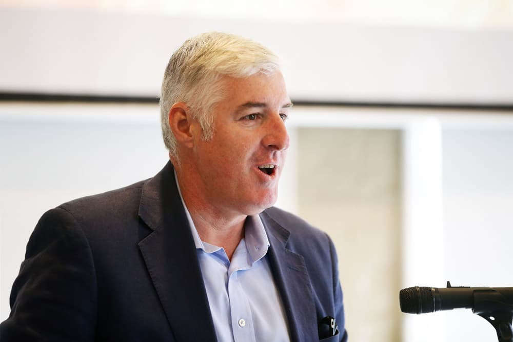 Cameron Clyne co-chaired the meeting. Photo: Getty Images