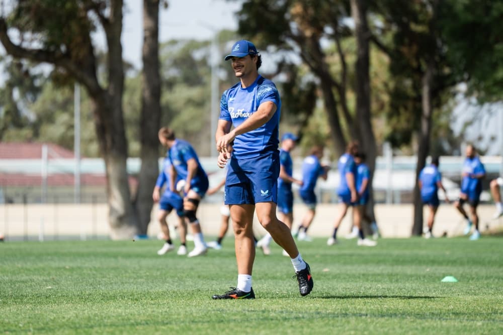 Jordan Petaia is back in Wallabies camp after a brief stint trying to make the NFL. Photo: Alfred Naupato/Wallabies Media