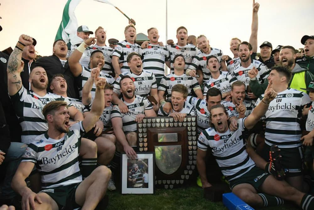 The Warringah Rats are Shute Shield premiers. Photo: Warringah Rats Facebook