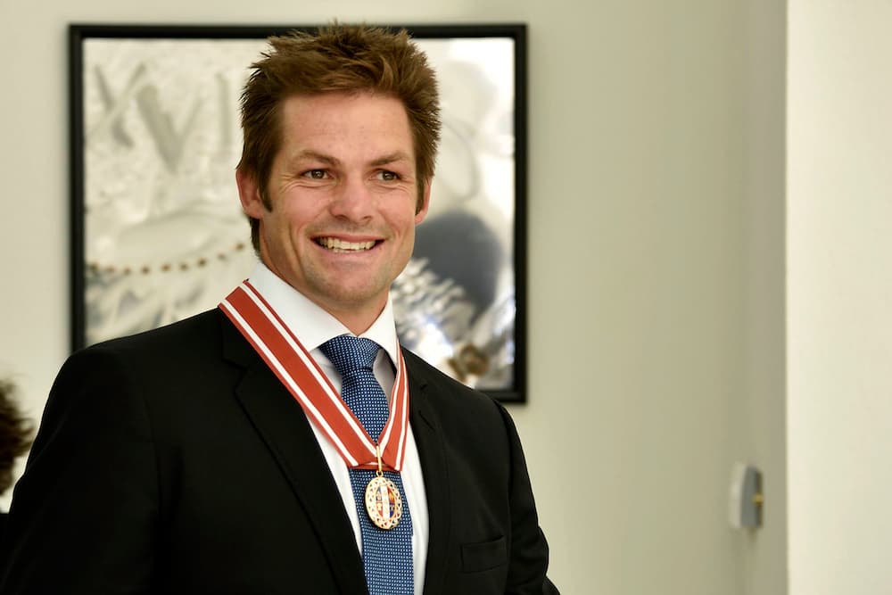 Richie McCaw receives Order of New Zealand. Photo: AFP