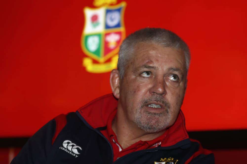 British & Lions Head Coach Warren Gatland returning the New Zealand. Photo: Getty Images