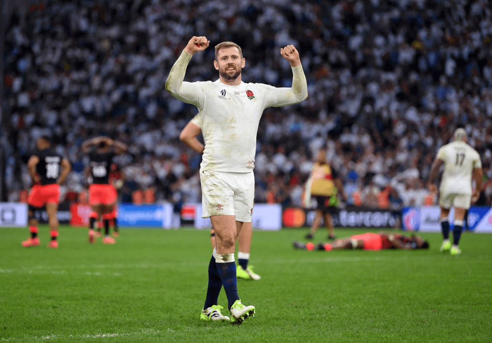 Elliot Daly at the 2023 Rugby World Cup. Source: Getty