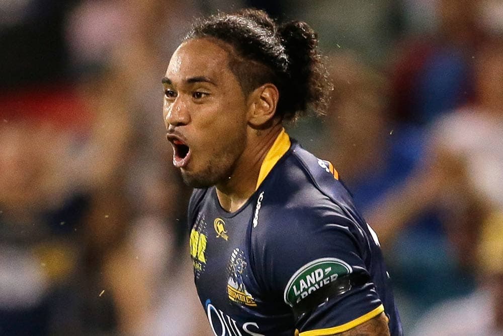 Joe Tomane and Ruan Smith clashed at training. Photo: Getty Images
