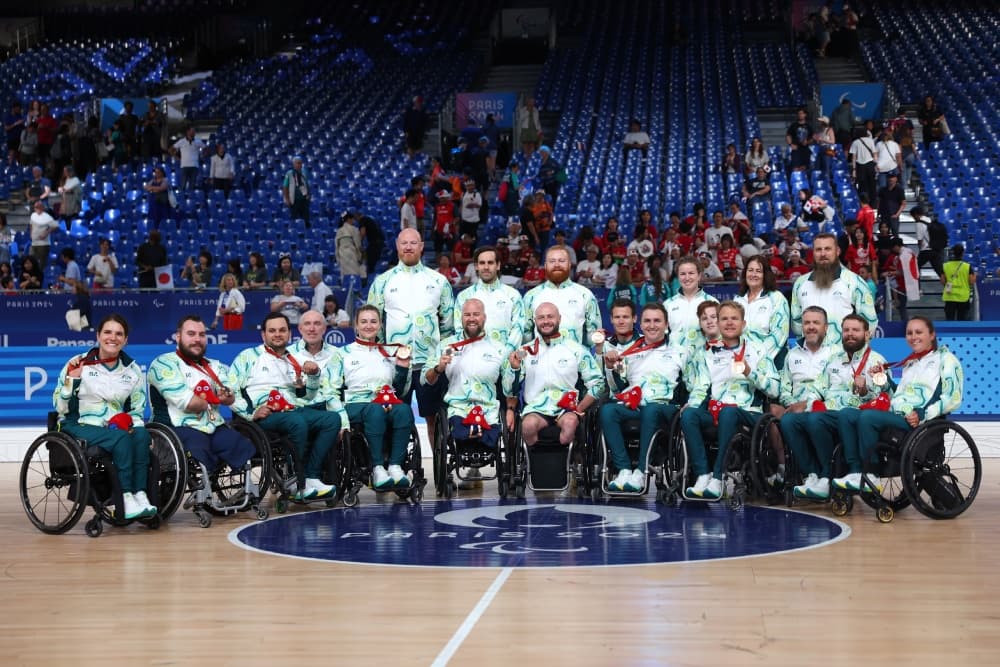 The Australians have claimed bronze at the 2024 Paris Paralympics. Photo: Getty Images