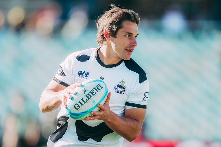 Ollie Sapsford during warm up in last weekend's 2024 Super Rugby Pacific clash against the Crusaders.