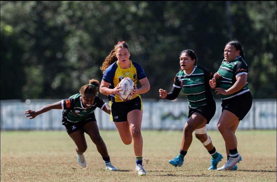 TJ Murray on the charge for Bond University