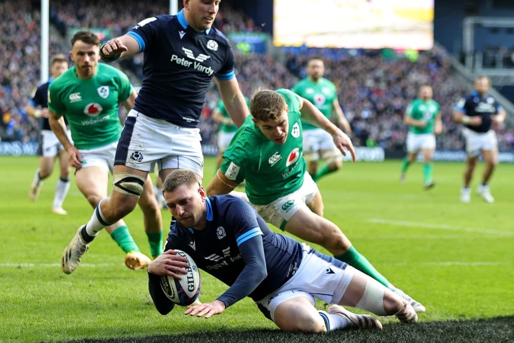 Finn Russell will step up to lead Scotland. Photo: Getty Images