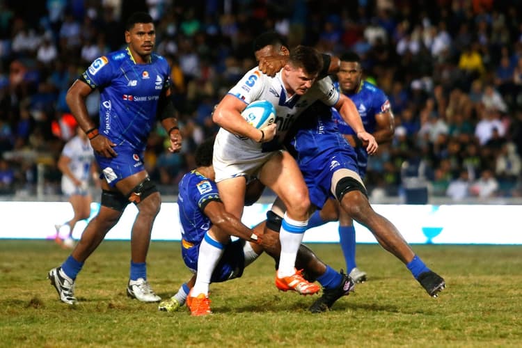 The Blues eased to victory over the Fijian Drua. Photo: Getty Images