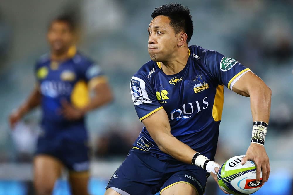 Christian Lealiifano was acknowledged at the Brumby Ball. Photo: Getty Images