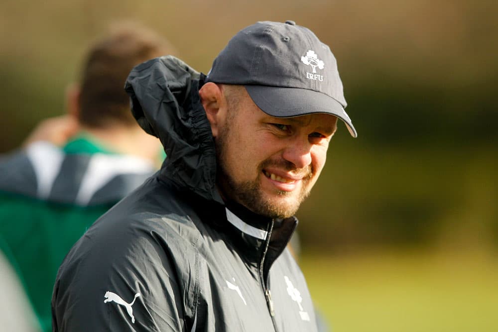 Ireland scrum coach Greg Feek is expecting a strong challenge from the Wallabies pack. Photo: Getty Images