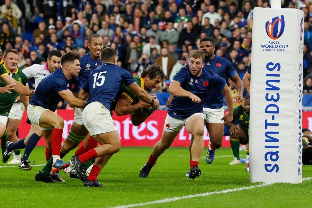 South Africa face France at the Stade de France. Photo: Getty Images