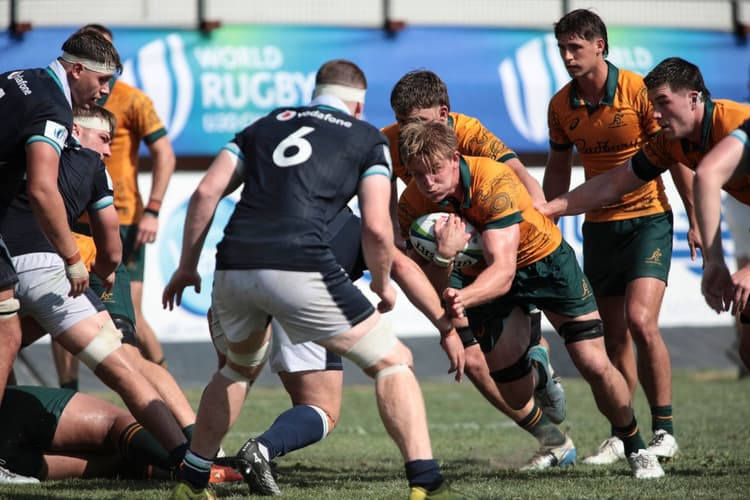 Australia U20s took down Scotland in Italy. Photo: World Rugby
