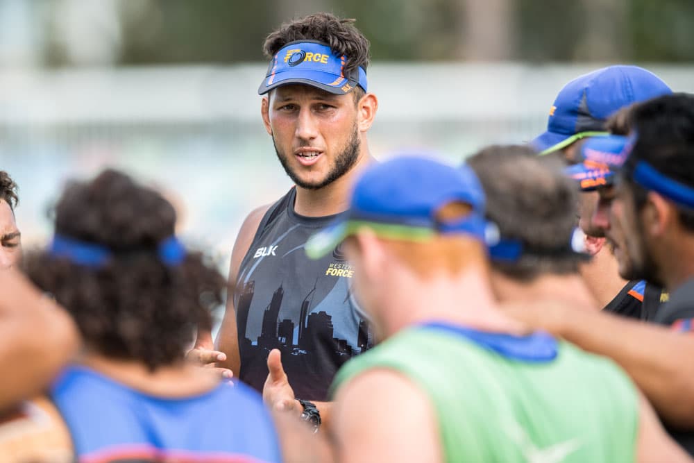 Adam Coleman has stepped up in leadership this year. Photo: RUGBY.com.au/Stuart Walmsley