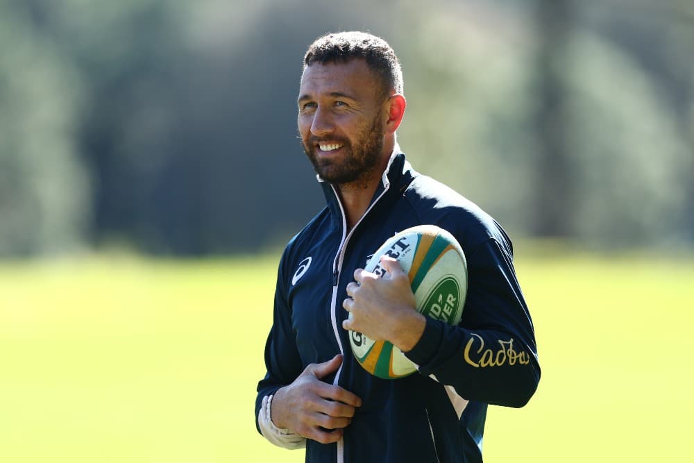 Quade Cooper has made his offical return to Rugby. Photo: Getty Images