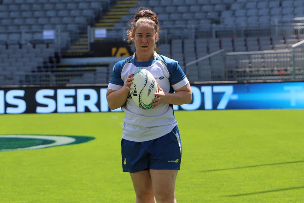 Louise Burrows is in Ireland for her fourth World Cup. Photo: ARU Media
