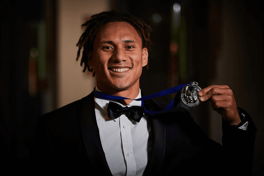 Issak Fines has taken out the Nathan Sharpe Medal. Photo: Rugby WA