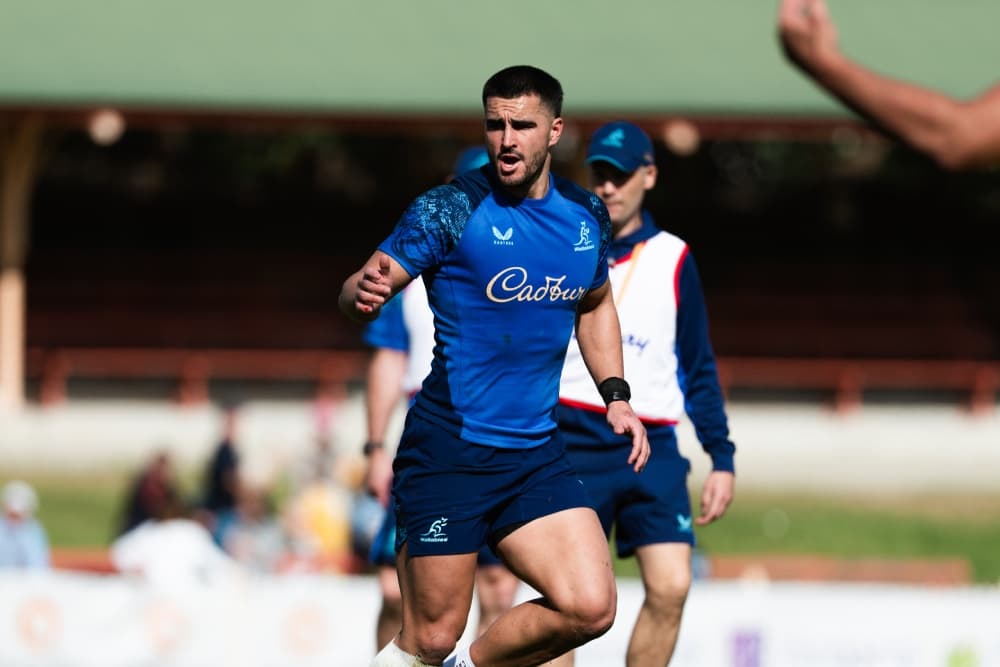 Tom Wright and the Wallabies are preparing for added focus from Ireland's kicking game. Photo: Alfred Naupato/Wallabies Media