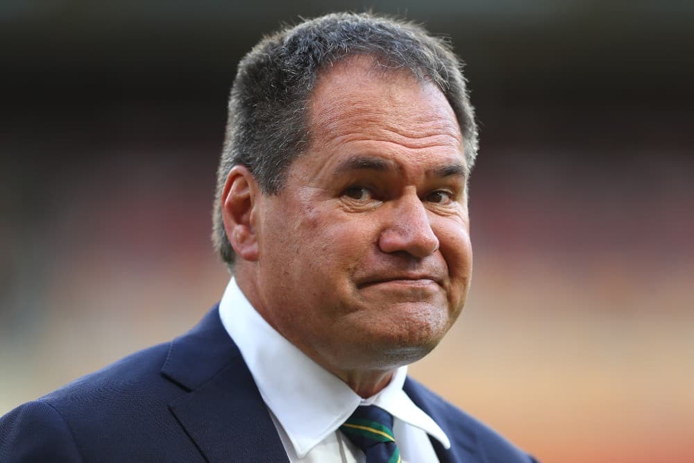 Dave Rennie journalists in stiches with his dry humour. Photo: Getty Images