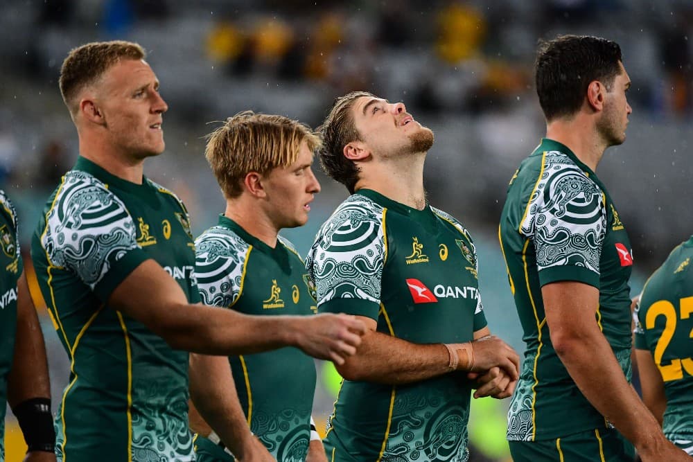 Tate McDermott says Bledisloe III's loss in Sydney has "lit a fire". Photo: Stu Walmsley/Rugby Australia