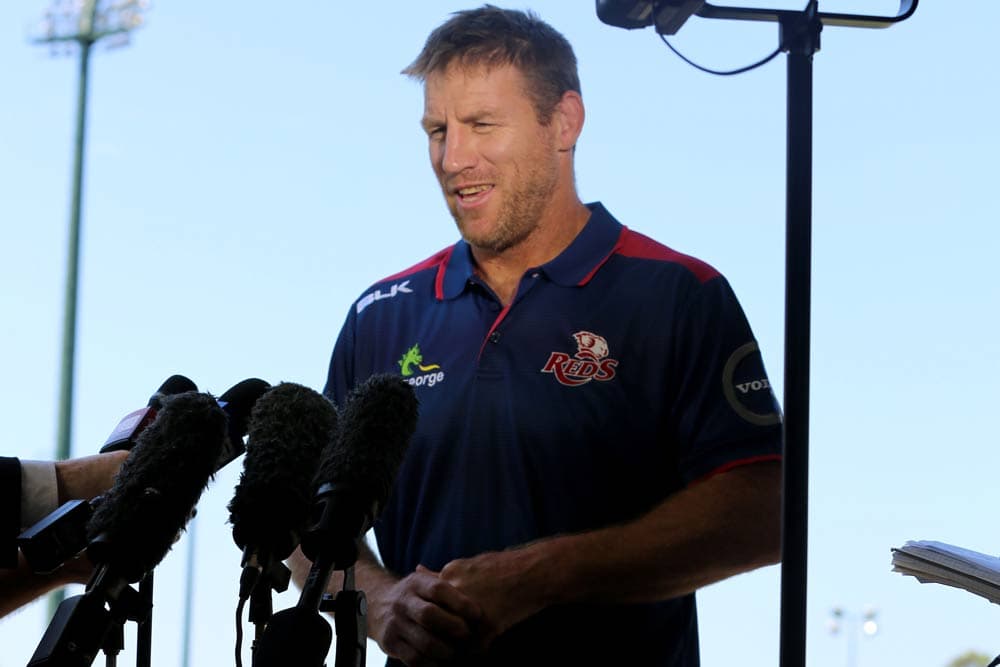 Brad Thorn will help coach the Reds for the rest of 2016. Photo: Supplied