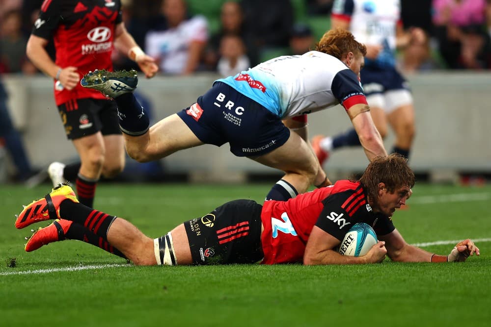 The All Blacks have pushed flanker Ethan Blackadder into their World Cup squad. Photo: Getty Images