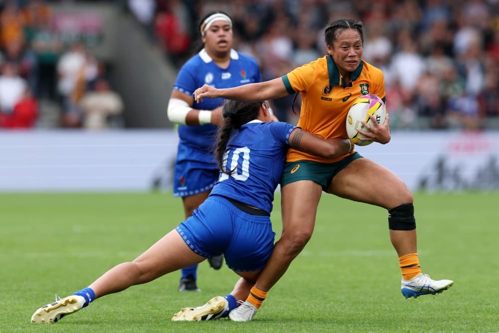 Cecilia Smith and Faliki Pohiva have been ruled out for the Wallaroos. Photo: Getty Images