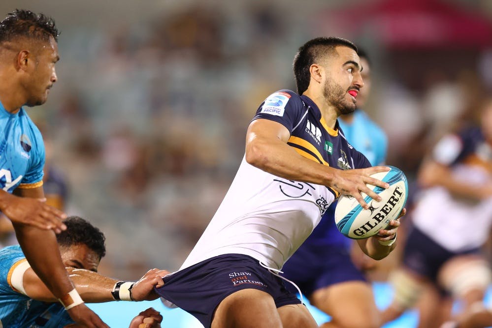 The Brumbies have outgunned Moana Pasifika in Canberra. Photo: Getty Images