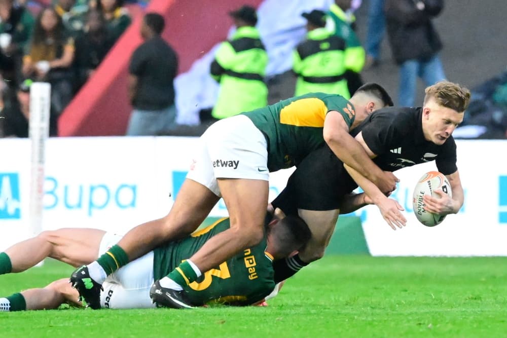 The All Blacks have praised their composure after taking care of South Africa. Photo: Getty Images