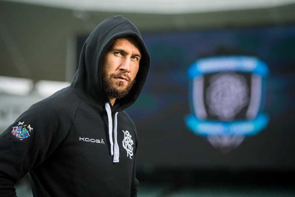 Quade Cooper is wary of his Reds partner. Photo: RUGBY.com.au/Stuart Walmsley