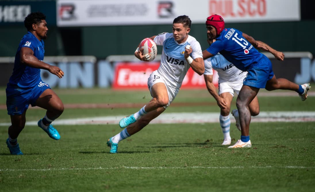 Argentina are keen to continue their red-hot start to the SVNS Series. Photo: Getty Images