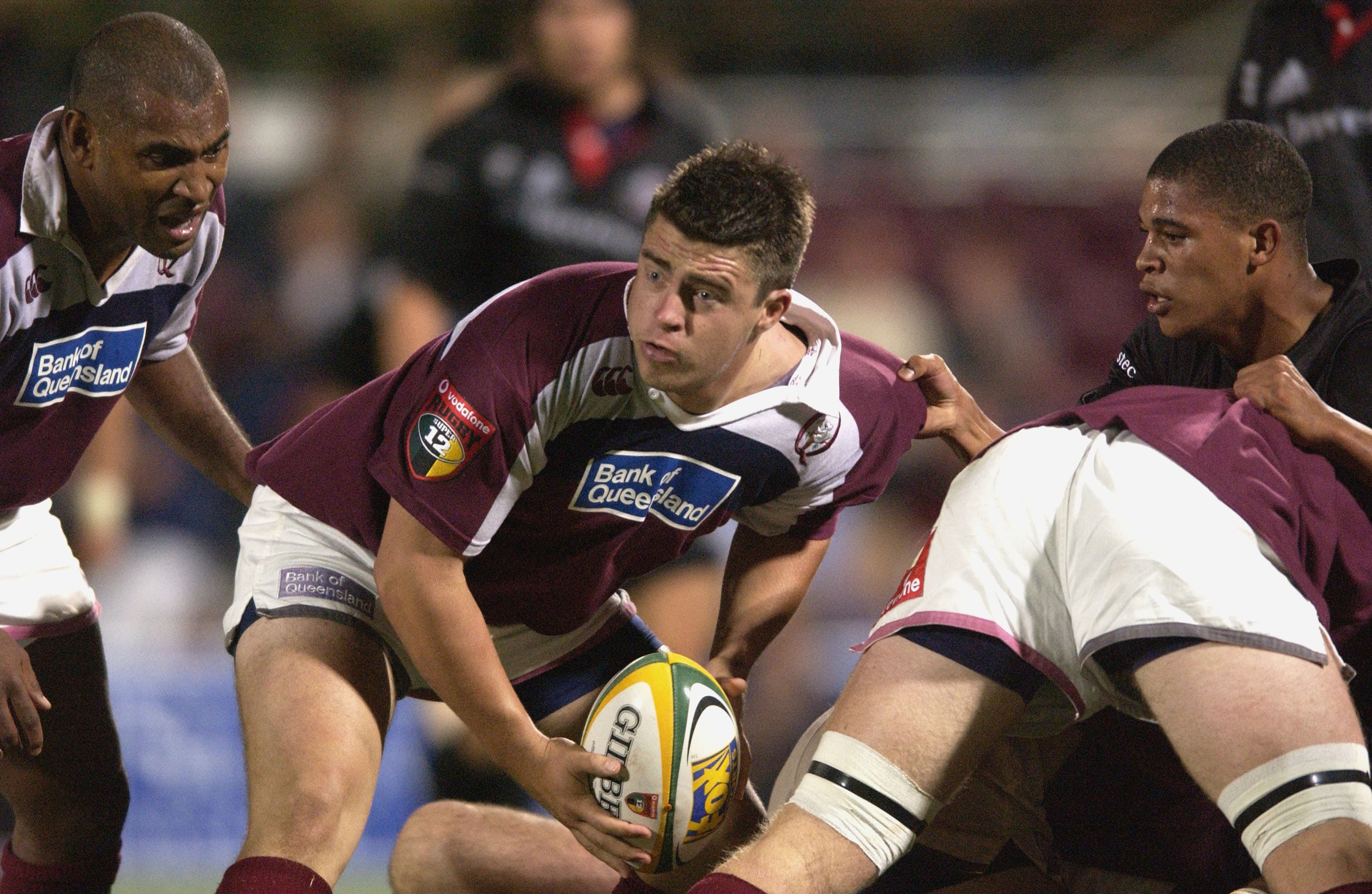 New QRU President Sean Hardman in his playing days at hooker for the Reds