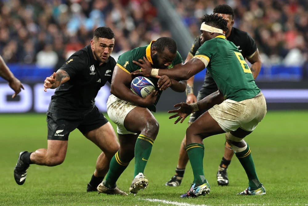 The Springboks and All Blacks face off for the first time since the 2023 Rugby World Cup Final. Photo: Getty Images